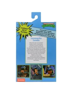 Neca Teenage Mutant Ninja Turtles VHS Animated Series Pizza Club Leonardo