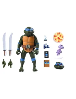 Neca Teenage Mutant Ninja Turtles VHS Animated Series Pizza Club Leonardo