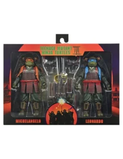 Neca Teenage Mutant Ninja Turtles III Leonardo & Michelangelo
