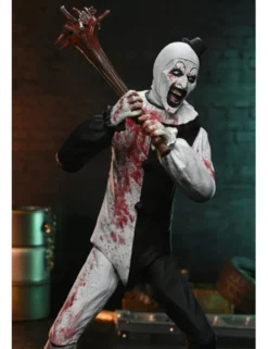 Neca Terrifier 2 Art the Clown Blood Splattered