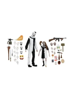 Neca Terrifier 2 Art the Clown & Little Pale Girl