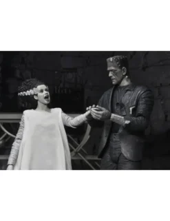 Neca Universal Monsters Ultimate Bride of Frankenstein Frankenstein's Monster & His Mate Black & White Version
