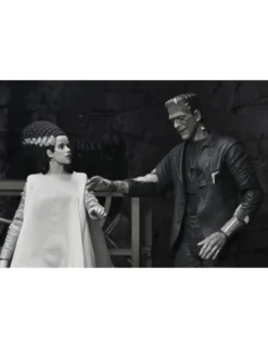 Neca Universal Monsters Ultimate Bride of Frankenstein Frankenstein's Monster & His Mate Black & White Version