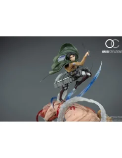Oniri Creations Attack on Titan Levi VS Female Titan Epic Diorama 1/6 Statue Figure 999pcs Worldwide