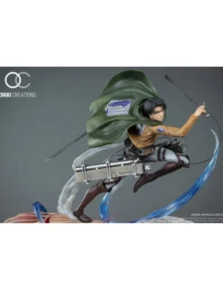 Oniri Creations Attack on Titan Levi VS Female Titan Epic Diorama 1/6 Statue Figure 999pcs Worldwide