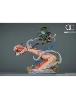Oniri Creations Attack on Titan Levi VS Female Titan Epic Diorama 1/6 Statue Figure 999pcs Worldwide