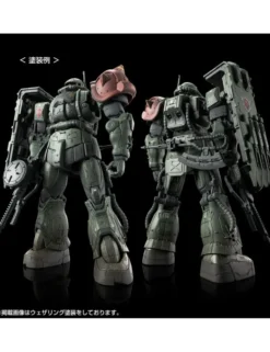 P-Bandai High Grade HG 1/144 Mobile Suit Gundam MS-06F Zaku II F Type LeSean & Zaku II Unidentified Type LeSean RFV