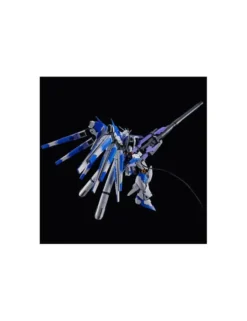 P-Bandai Real Grade RG 1/144 Mobile Suit Gundam Hyper Mega Bazooka Launcher for RX-93-ν2 Hi-ν Gundam Fin Funnel Display Set