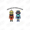 Plastoy UFO Robot Grendizer Duke Fleed & Koji Kabuto Duo Figure