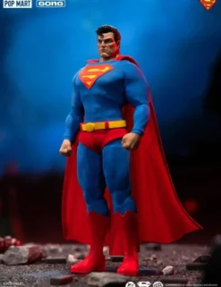 POP Mart X Gong Studio Batman Hush Superman 1/12 Scale Action Figure