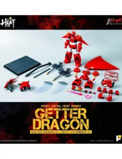 Pose Toy Pose+ Metal Heat Series Shin Getter Robot Armageddon Getter Dragon