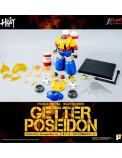 Pose Toy Pose+ Metal Heat Series Shin Getter Robot Armageddon Getter Poseidon