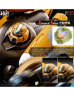 Pose Toy Pose+ Metal Heat Series Shin Getter Robot Armageddon Shin Getter 3