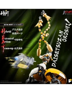 Pose Toy Pose+ Metal Heat Series Shin Getter Robot Armageddon Shin Getter 3