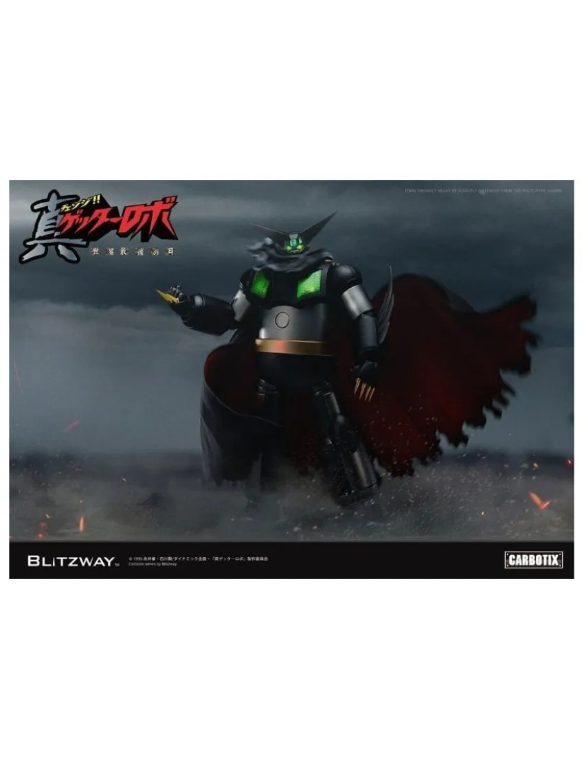 5PRO Studio Blitzway Carbotix Hybrid Carbon Action Figure Series CX-002B Getter Robot Armageddon Black Getter