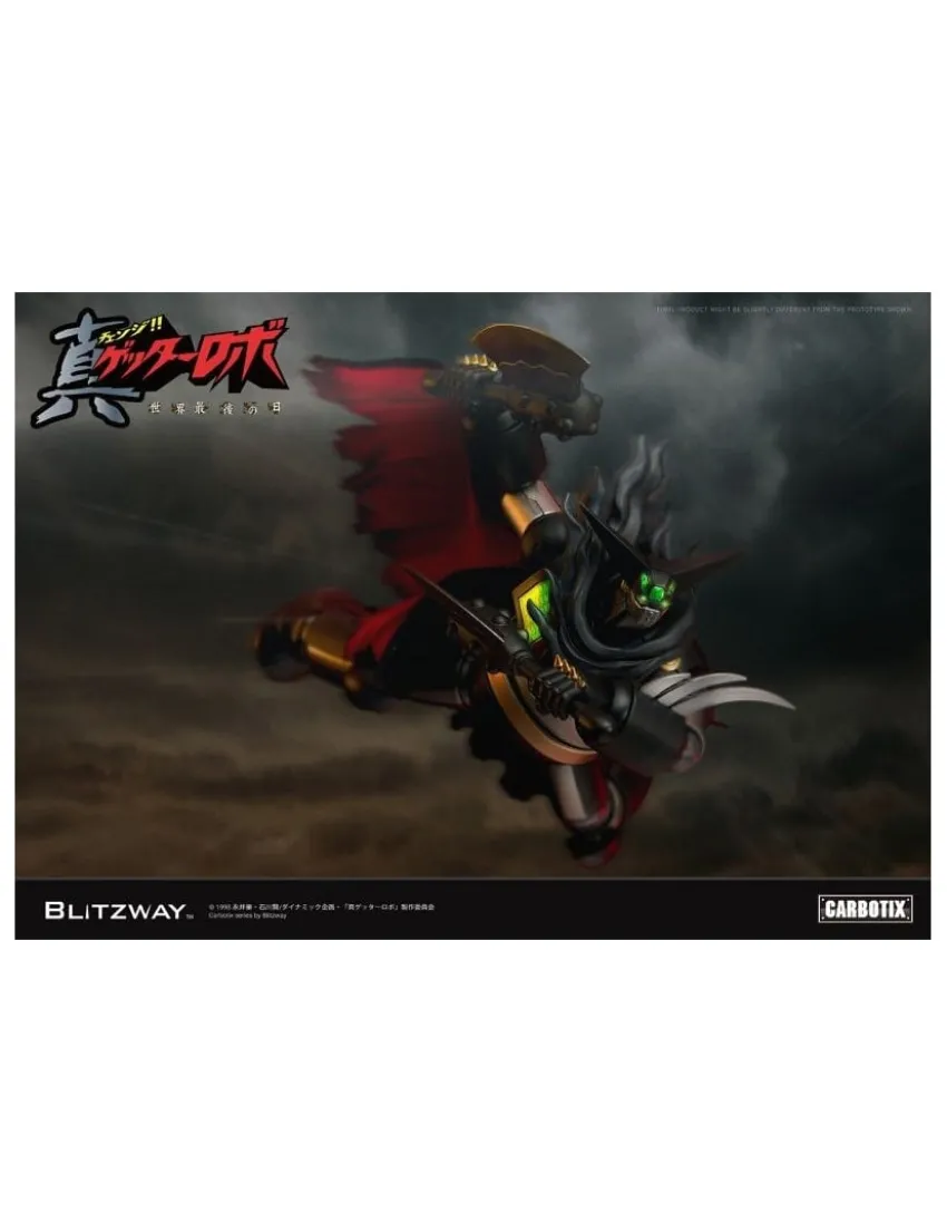 5PRO Studio Blitzway Carbotix Hybrid Carbon Action Figure Series CX-002B Getter Robot Armageddon Black Getter