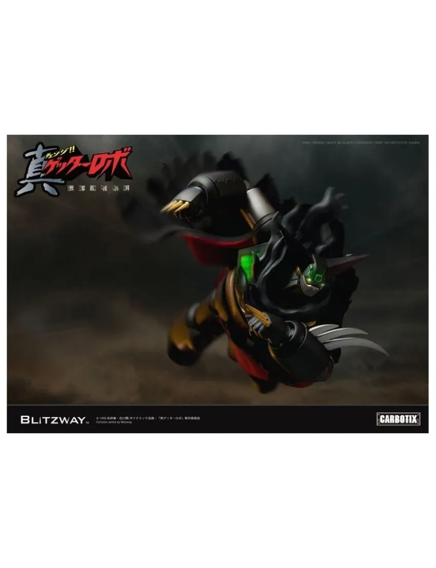 5PRO Studio Blitzway Carbotix Hybrid Carbon Action Figure Series CX-002B Getter Robot Armageddon Black Getter