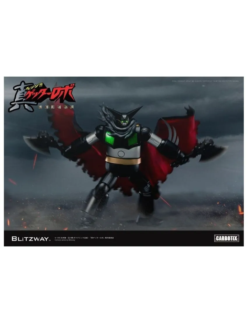 5PRO Studio Blitzway Carbotix Hybrid Carbon Action Figure Series CX-002B Getter Robot Armageddon Black Getter