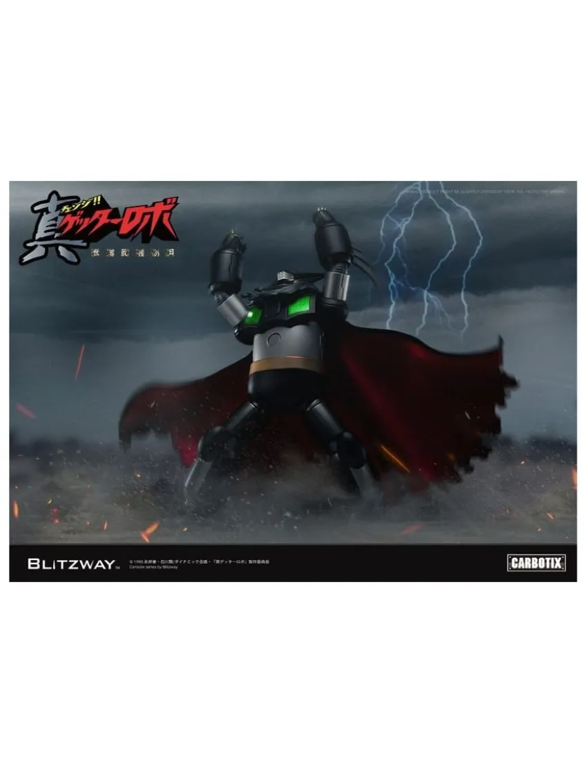 5PRO Studio Blitzway Carbotix Hybrid Carbon Action Figure Series CX-002B Getter Robot Armageddon Black Getter