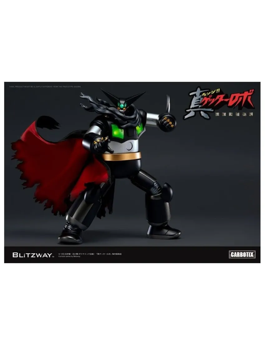 5PRO Studio Blitzway Carbotix Hybrid Carbon Action Figure Series CX-002B Getter Robot Armageddon Black Getter
