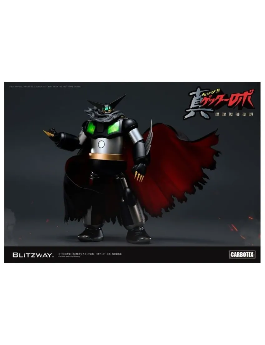 5PRO Studio Blitzway Carbotix Hybrid Carbon Action Figure Series CX-002B Getter Robot Armageddon Black Getter