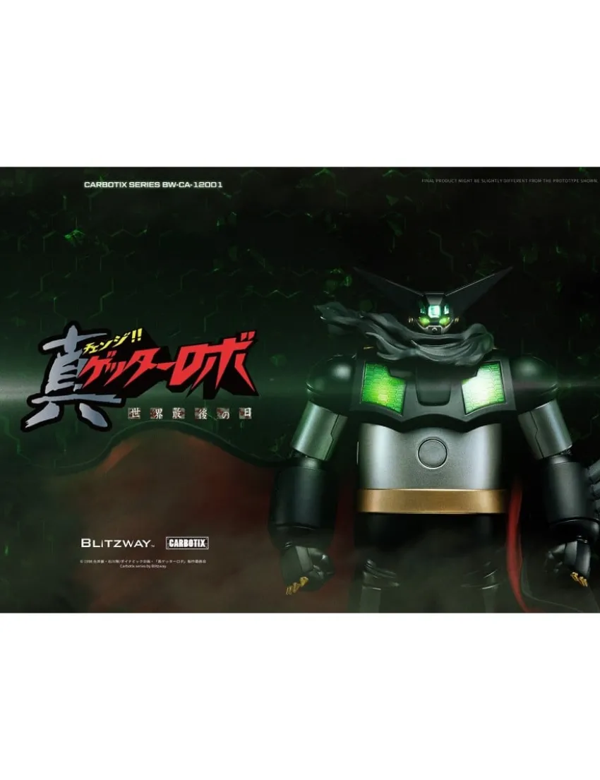 5PRO Studio Blitzway Carbotix Hybrid Carbon Action Figure Series CX-002B Getter Robot Armageddon Black Getter