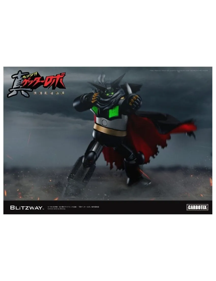 5PRO Studio Blitzway Carbotix Hybrid Carbon Action Figure Series CX-002B Getter Robot Armageddon Black Getter