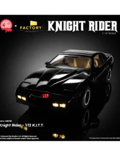 Ramen Toy Knight Rider K.I.T.T. Vehicle & Michael Knight Action Figure 1/12 Scale Limited Edition Set