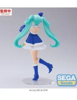 Sega High Premium Figure Vocaloid Hatsune Miku Sapphire Christmas Version
