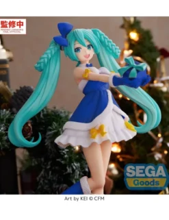 Sega High Premium Figure Vocaloid Hatsune Miku Sapphire Christmas Version