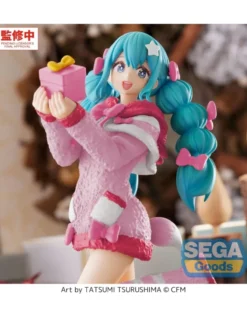 Sega High Premium Figure Vocaloid Hatsune Miku Mokomoko Christmas Version
