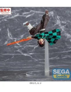 Sega Luminasta Demon Slayer Kimetsu no Yaiba Tanjiro Kamado Hinokami Kagura Setting Sun Transformation