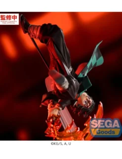 Sega Luminasta Demon Slayer Kimetsu no Yaiba Tanjiro Kamado Hinokami Kagura Setting Sun Transformation