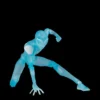 Sentinel SV Action Spider-Man Into The Spider-Verse Miles Morales Transparent Version