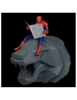 Sentinel SV Action Spider-Man Into The Spider-Verse Peter B. Parker with Gargoyle