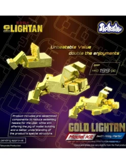 Shohoriku Golden Warrior Gold Lightan Model Kit