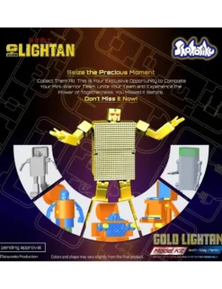 Shohoriku Golden Warrior Gold Lightan Model Kit