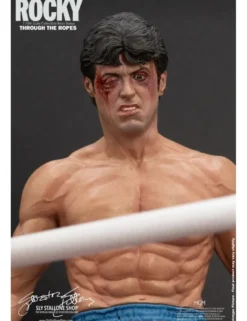 Sly Stallone Rocky Over Drago Through The Ropes 1/10 Statue