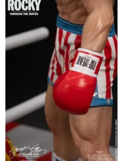 Sly Stallone Rocky Over Drago Through The Ropes 1/10 Statue