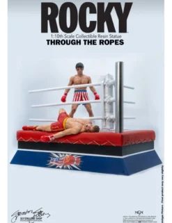 Sly Stallone Rocky Over Drago Through The Ropes 1/10 Statue