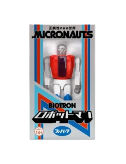 Super7 ReAction+ Micronauts Biotron SDCC Japanese Box