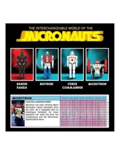 Super7 ReAction+ Micronauts Force Commander