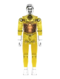 Super7 ReAction+ Micronauts Time Traveler Translucent Yellow