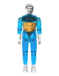 Super7 ReAction+ Micronauts Time Traveler Translucent Blue