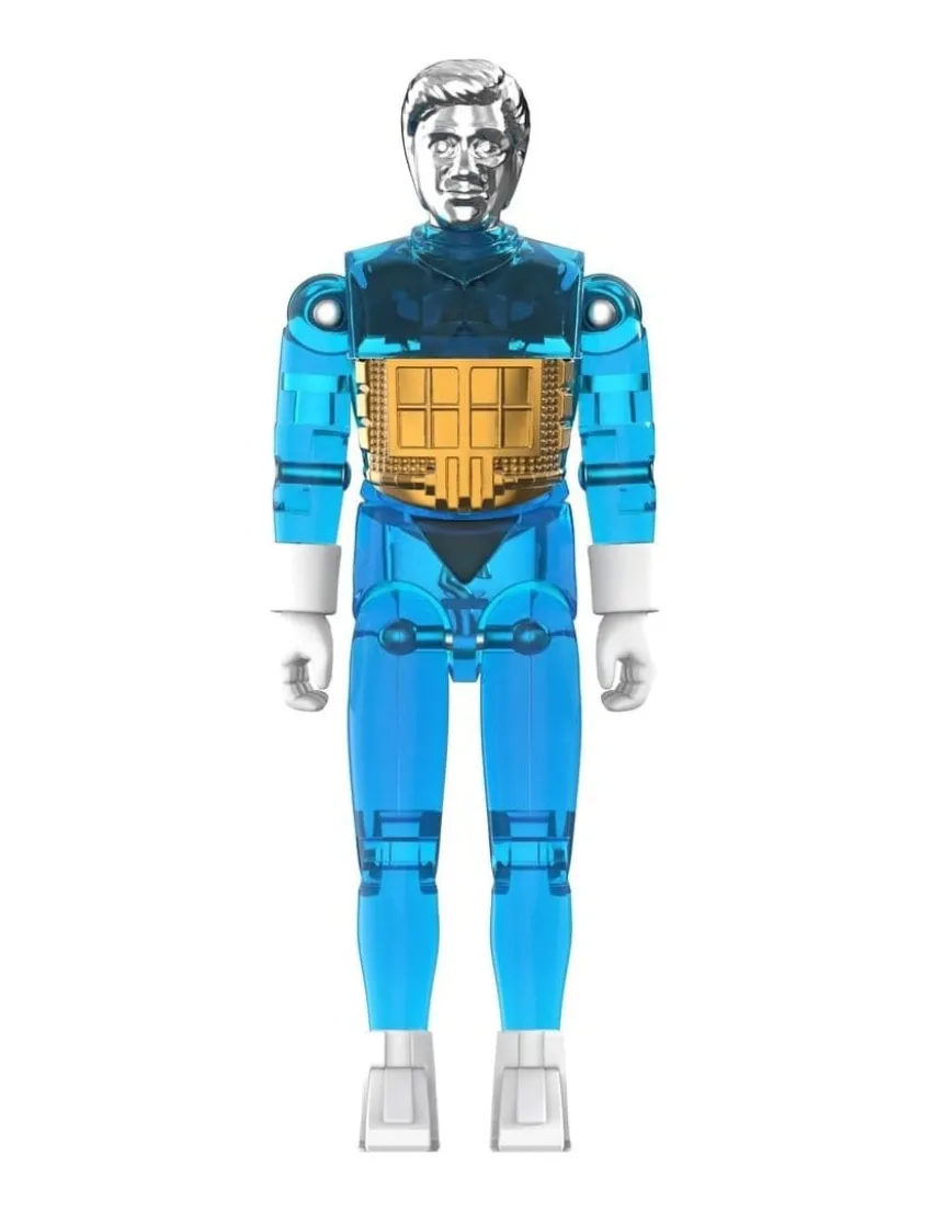 Super7 ReAction+ Micronauts Time Traveler Translucent Blue