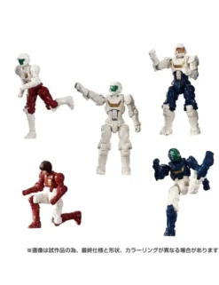 Takara Tomy Diaclone Reboot DA-107 Dia-Nauts 2.0 Version & Female Member Set