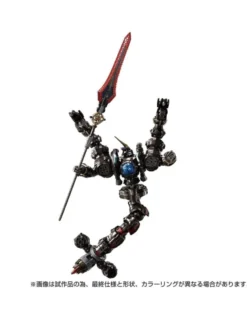 Takara Tomy Diaclone Reboot DA-111 Waruder Legion Geist Dark Cathode Version