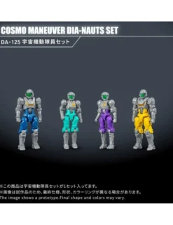 Takara Tomy Diaclone Reboot DA-125 Dia-Nauts Cosmo Maneuver Set