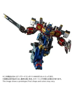 Takara Tomy Diaclone Reboot DA-127 Powered Convoy V-MAX