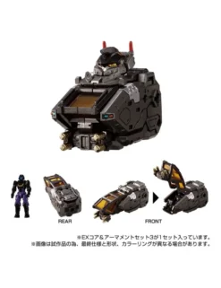 Takara Tomy Diaclone Reboot EX Core & Armament Set 3